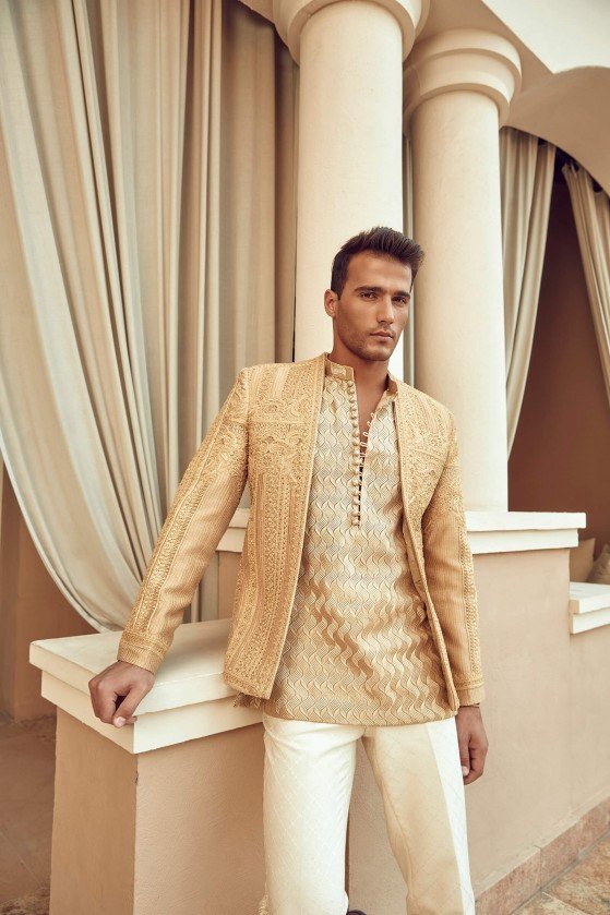 Gold Persia Short Jacket