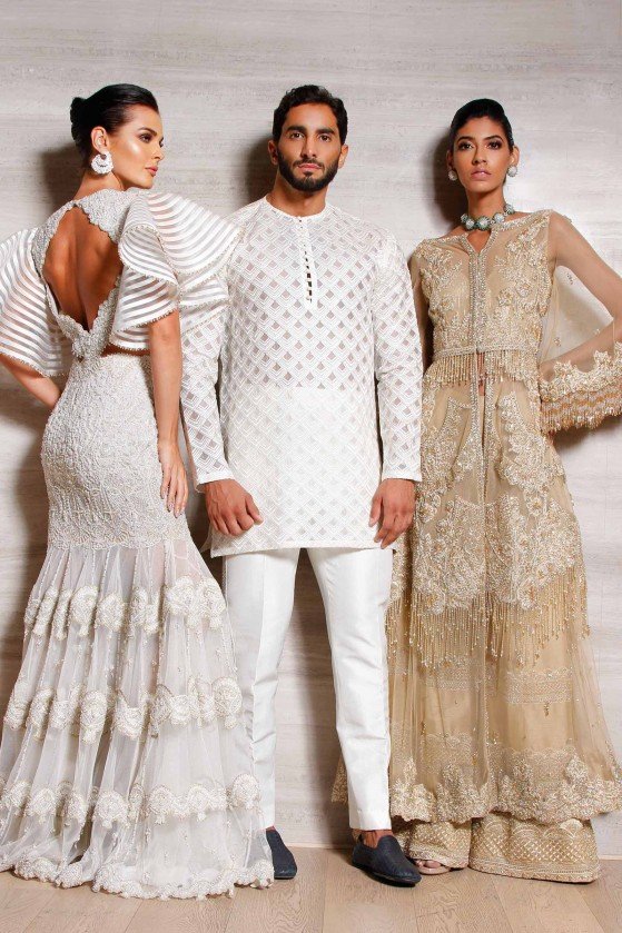 BEDAZZLED RUFFLES - LABYRINTH TUNIC - BUTTERFLY KAFTAN