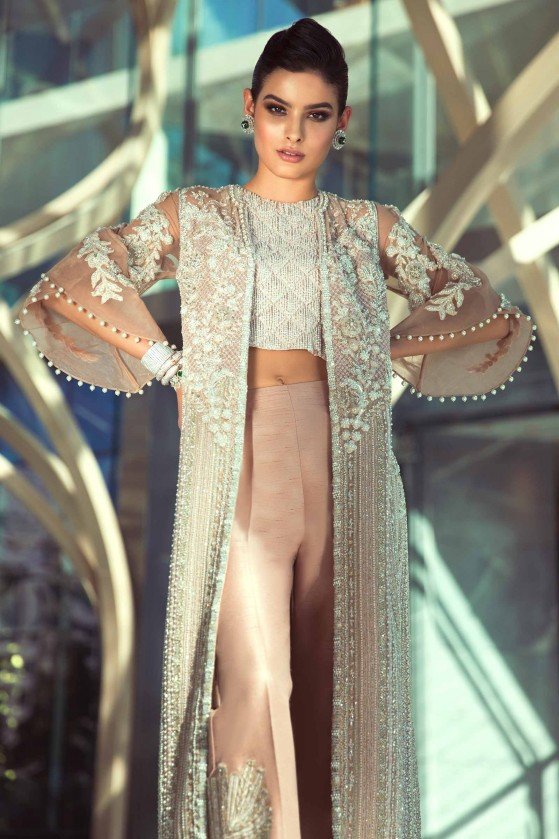 CRYSTAL TULIP KAFTAN