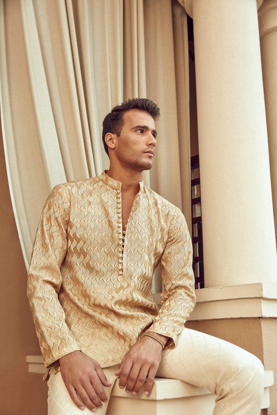 Gold Persia Kurta