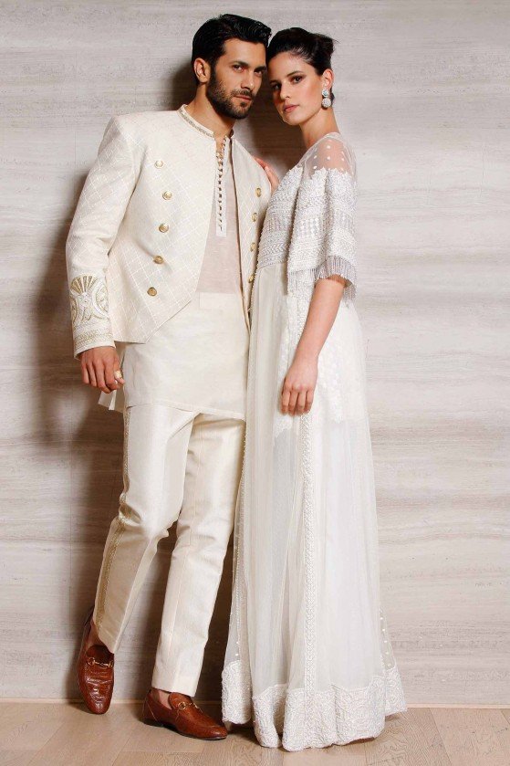 IVORY COLUMN COAT - OCEAN PEARL